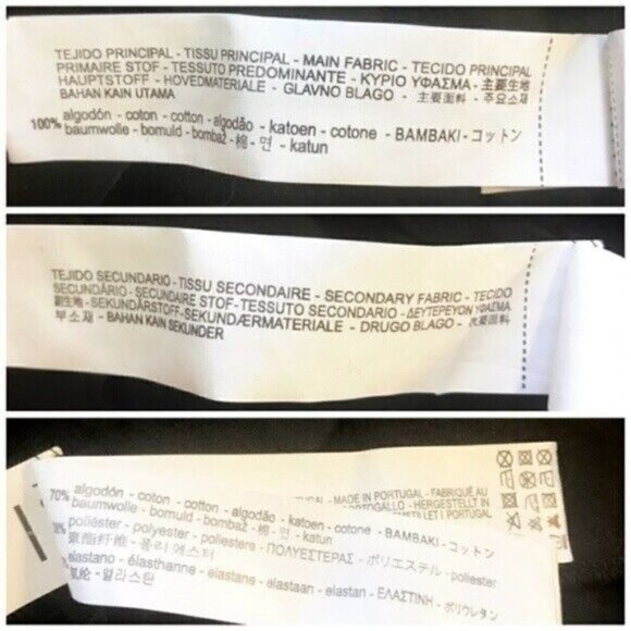 NWT ZARA Black Tie Front Peasant Tunic Top size S - Picture 7 of 8